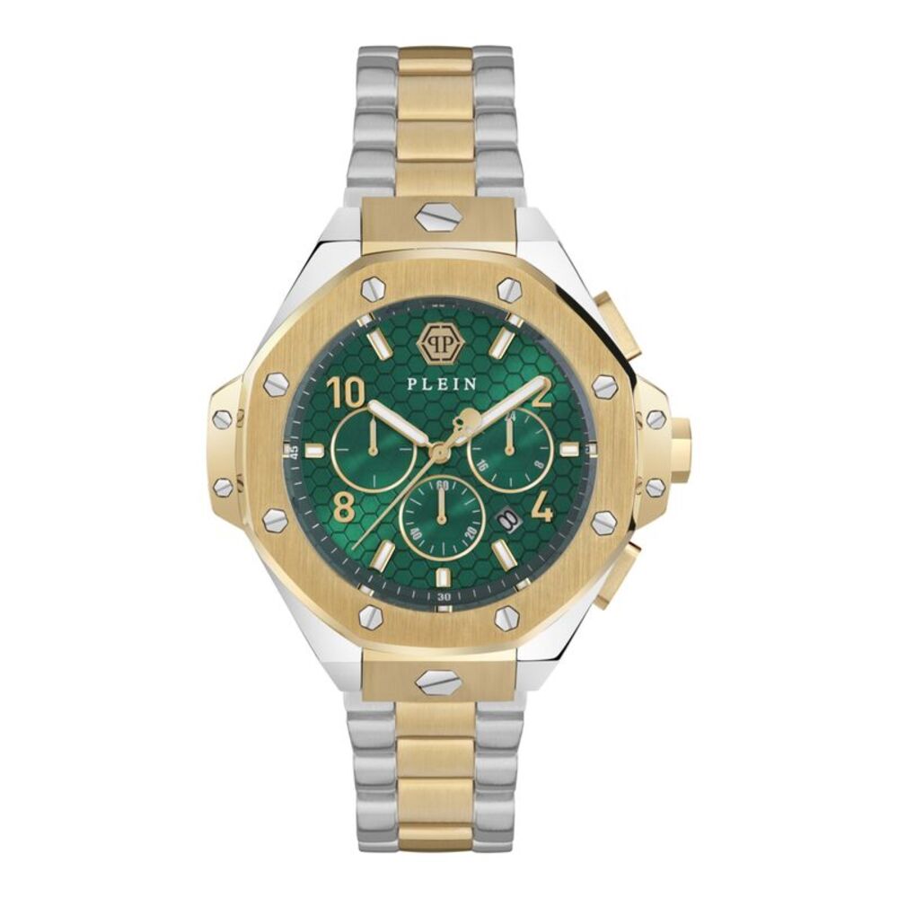 Philipp Plein Plein Chrono Royal Bracelet Watch Two Tone Mens